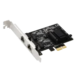 2 Cổng 2.5Gbps PCIe Máy Chủ Thẻ 2 Cổng 10/100/1000M/2.5G RJ45 Ethernet mạng Thẻ Realtek/RT8125B 1