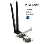 Card WiFi6 Bluetooth INTEL AX200 3000M 1