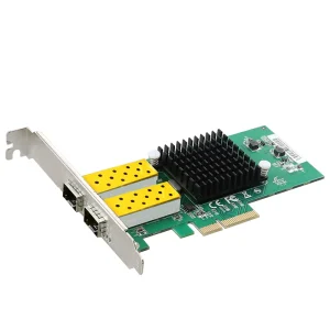 Card Mạng Server Intel 82576 PCIe 4X 2 Cổng SFP 1G Sợi Quang 3