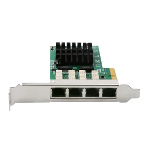 Card Mạng 4 Cổng PCIe 4X Gigabit Ethernet 1G Intel I350AM4 - Adapter LAN Máy Chủ 1