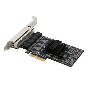 Card mạng 4 Cổng 2.5Gbps PCIe 10/100/1000M/2.5G RJ45 Ethernet Realtek RT8125B 1