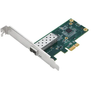 Card Mạng PCIe DIEWU SFP Gigabit - 10/100/1000Mbps Với Chip Intel I210 1