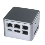 Mini PC Cube Vi Xử Lý Intel Jasper Lake N5105/N6005, 8GB RAM, 4 Cổng LAN, 1 Cổng HDMI, USB 3.0, Type-C, Hỗ Trợ Thẻ TF 1